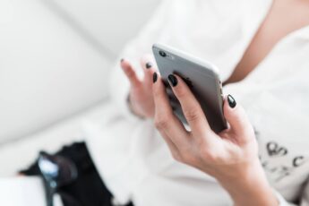 Woman Using Her Smartphone Picjumbo Com